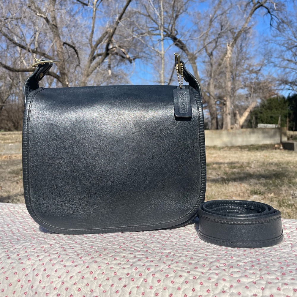 Vintage Coach Classic Shoulder Bag Made in NYC